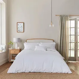 Murmur Bea Duvet Cover White