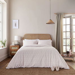 Murmur Mae Duvet Cover Shell Pink