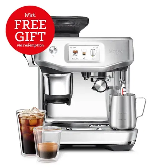 Sage The Barista Touch Impress Coffee Machine Stainless Steel With FREE Gift