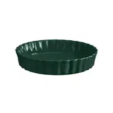 Emile Henry Cedar Green 28cm Deep Flan Dish