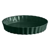 Emile Henry Cedar Green 32cm Deep Flan Dish