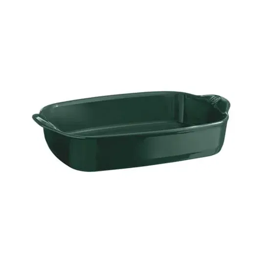 Emile Henry Cedar Green 36.5cm x 23.5cm Rectangular Baking Dish