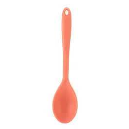 Fusion Twist Silicone Solid Spoon Coral
