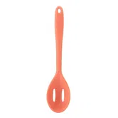 Fusion Twist Silicone Slotted Spoon Coral