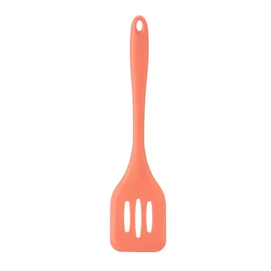 Fusion Twist Silicone Slotted Turner Coral