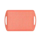 Fusion Twist Non-Slip Tray Coral