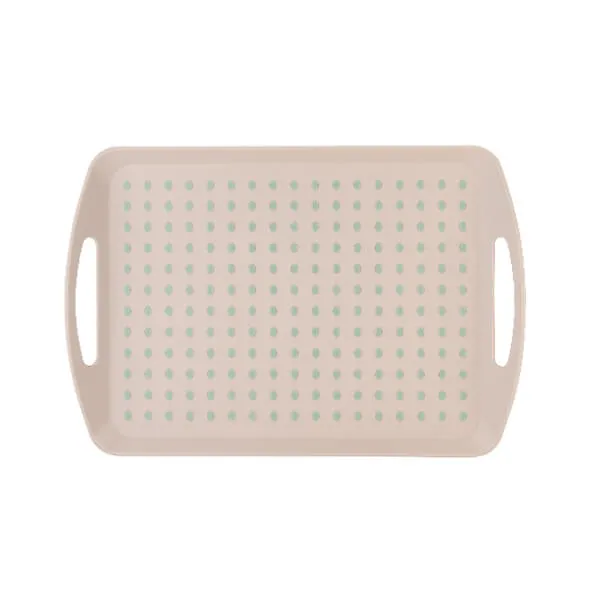 Fusion Twist Non-Slip Tray Grey