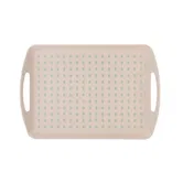 Fusion Twist Non-Slip Tray Grey