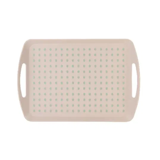 Fusion Twist Non-Slip Tray Grey