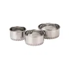 Just The Thing Set of 3 Stainless Steel Fluted Cooking Cutters