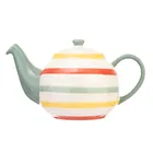 Siip Multi Stripe Autumn 6 Cup Teapot