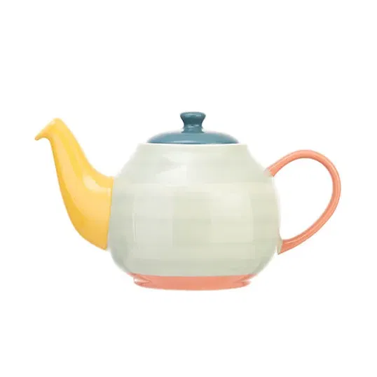 Siip Colour Block 2 Cup Teapot