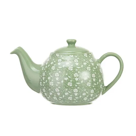 Siip Ditsy Floral 2 Green Cup Teapot