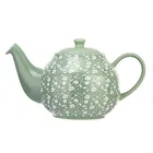Siip Ditsy Floral 6 Green Cup Teapot