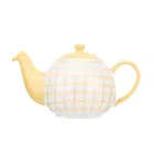 Siip Gingham Pink 2 Cup Teapot
