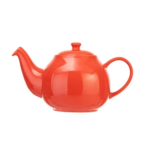 Siip Solid Glaze Red 2 Cup Teapot