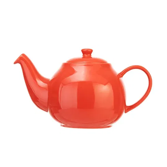 Siip Solid Glaze Red 2 Cup Teapot