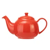 Siip Solid Glaze Red 6 Cup Teapot