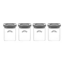 Kilner Fresh Storage 160ml 4 Piece Spice Jar Set