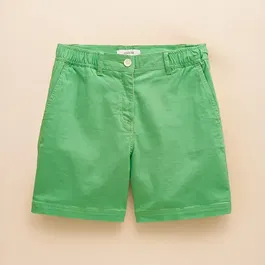Joules Mid-Rise Green Chino Shorts