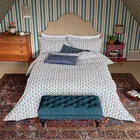 Joules Floral Scallop Duvet Cover Blue