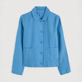 Seasalt Arame Linen Jacket Clear Sky