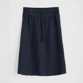 Seasalt Pepper Moth Linen Skirt Maritime