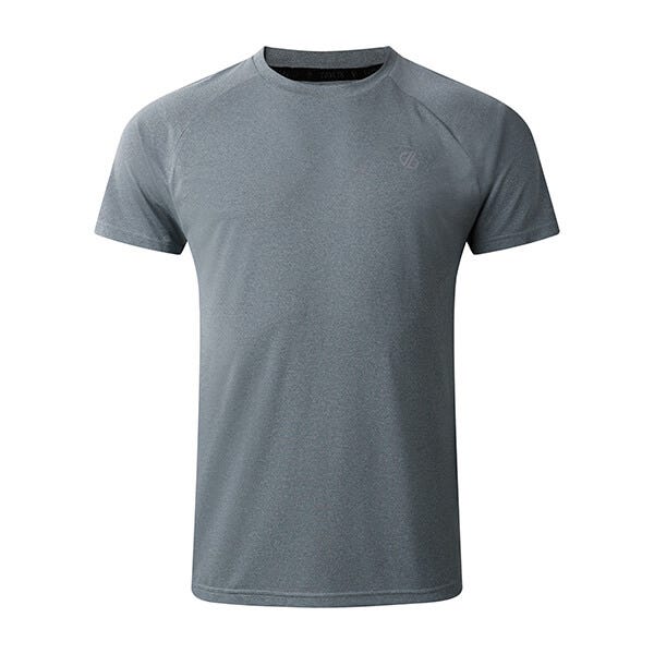 Dare 2b Mens Accelerate Fitness T-Shirt Lead Grey