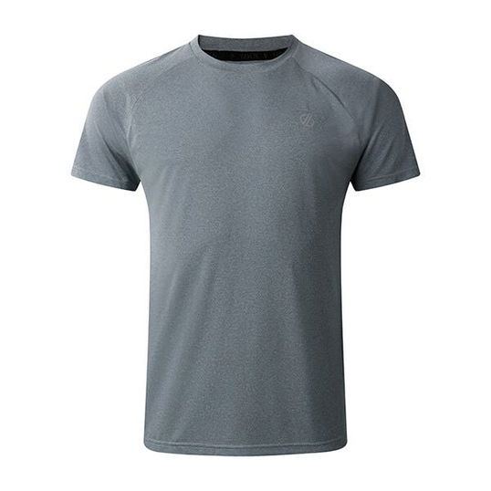 Dare 2b Mens Accelerate Fitness T-Shirt Lead Grey