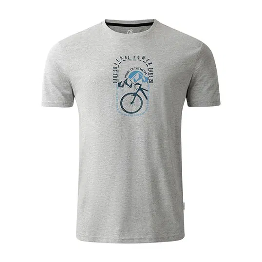Dare 2b Mens Movement III T-Shirt Ash Grey Marl