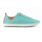 Lunar St Ives Turquoise Plimsolls