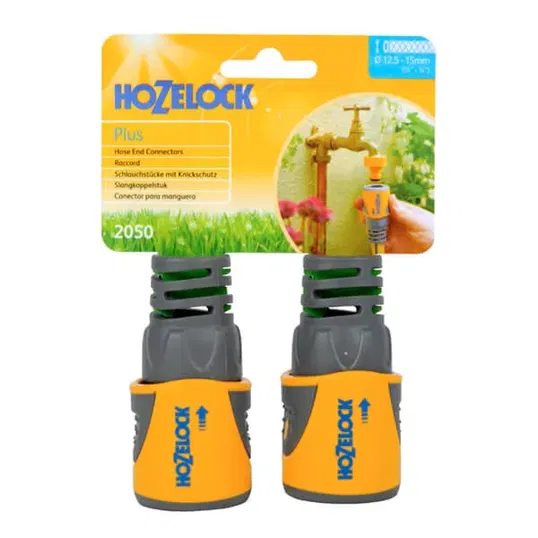 Hozelock Set Of 2 Hose End Connector Plus