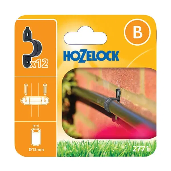 Hozelock Automatic Watering 13mm Wall Clips