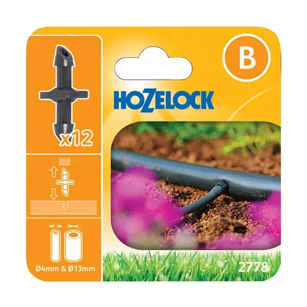 Hozelock Automatic Watering 4mm Straight Connectors