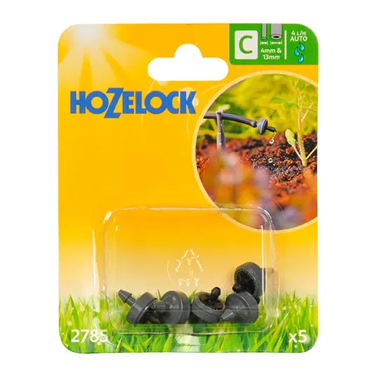 Hozelock Automatic Watering 4LPH End of Line Pressure Compensating Drippers