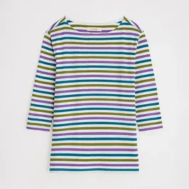 Seasalt Sailor Top Tri Mini Cornish Pansy