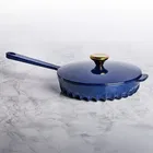 Fireup Cast Iron Classic Blue 1.8L Skillet with Lid