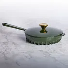 Fireup Cast Iron Olive Green 1.8L Skillet with Lid
