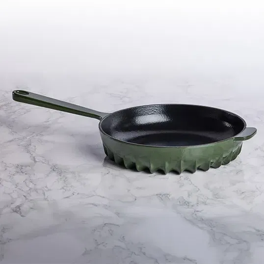 Fireup Cast Iron Olive Green 1.8L Skillet