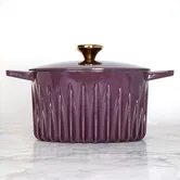 Fireup Cast Iron Purple 5L Dutch Oven