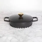 Fireup Cast Iron Black 2L Braiser with Lid