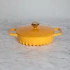 Fireup Cast Iron Yellow 2L Braiser with Lid