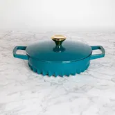 Fireup Cast Iron Teal 2L Braiser with Lid