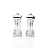 Sabatier Professional Chartres 15cm Chrome Salt & Pepper Mill Set