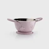 Taylor's Eye Witness Pastel Violet Mini Stainless Steel Colander