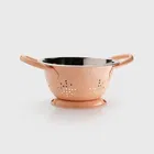 Taylor`s Eye Witness Terracotta Clay Mini Stainless Steel Colander