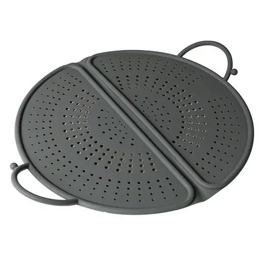 Kuhn Rikon 30cm Silicone Grey Foldable Splatter Guard