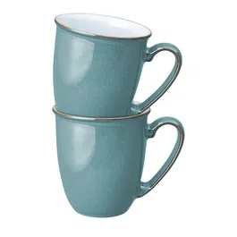 Denby Azure Set Of 2 Beaker / Mugs