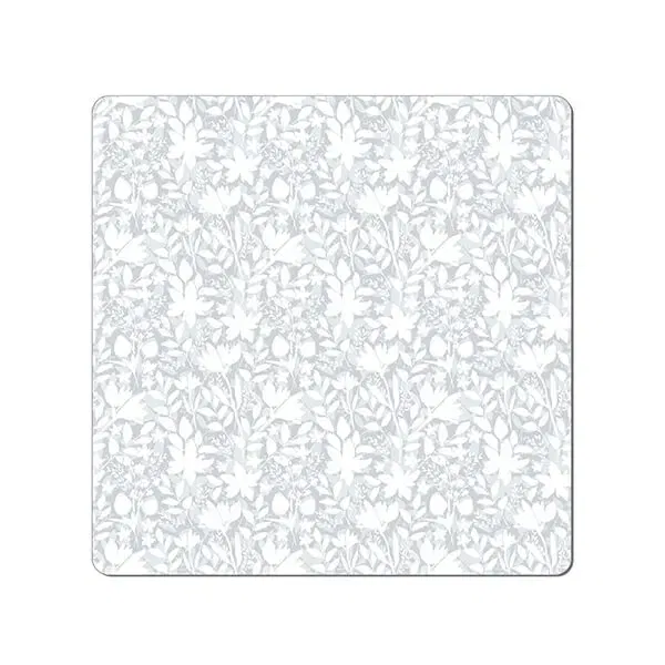 Denby Grey Floral Set Of 6 Placemats