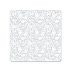Denby Grey Floral Set Of 6 Placemats
